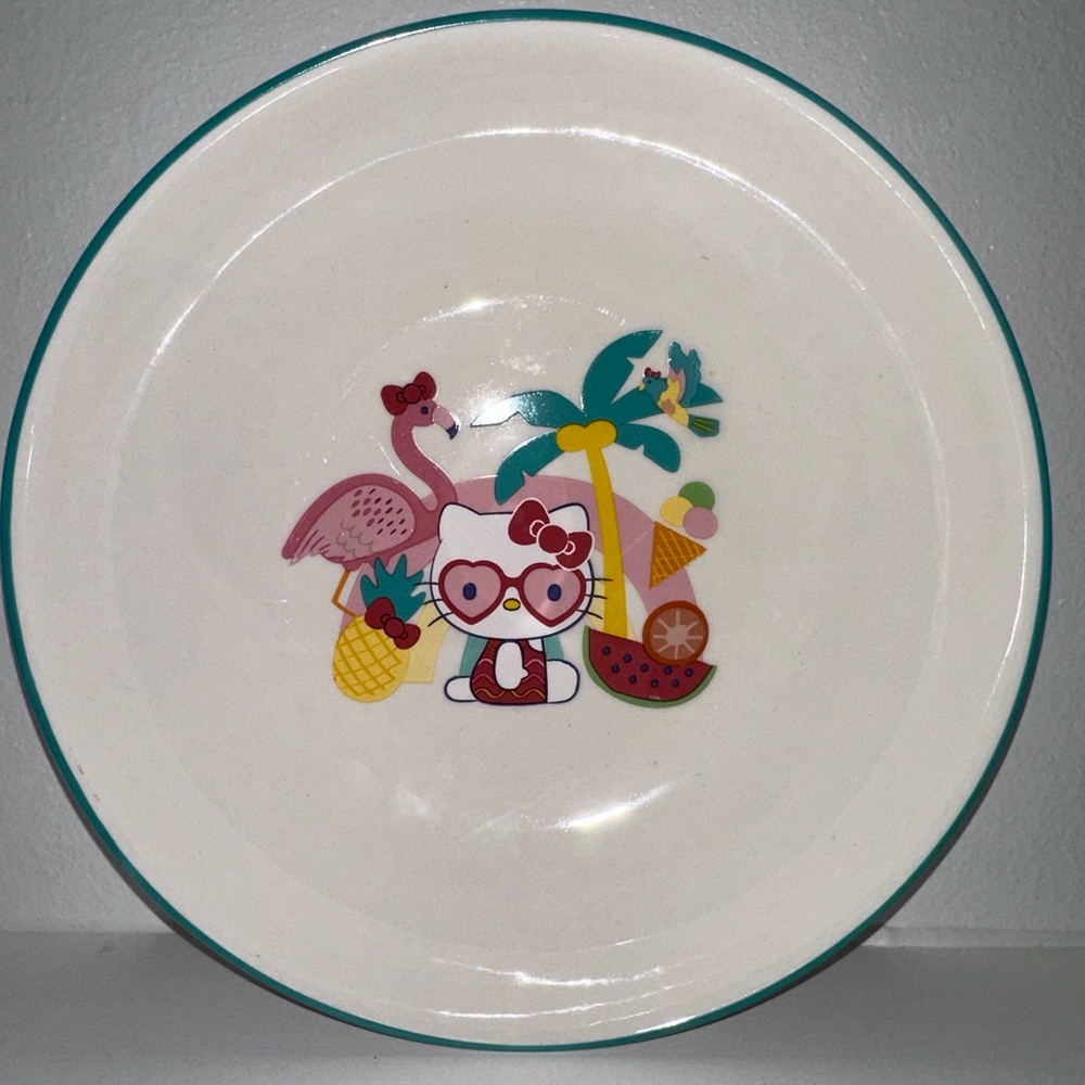 🎈hello kitty summer ramen bowl beach theme
